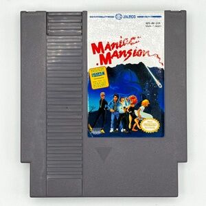 Vintage Nintendo NES Maniac Mansion game
